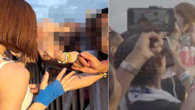 DJ소다 일본 공연 중 성 추 행 피해 사실 충격 고백 여러 명이 내 가슴을 만졌다