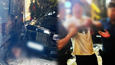 바로 안죽었잖아? 20대女 친 롤스로이스 차주...우는 피해자에게 한 말 (+신상)
