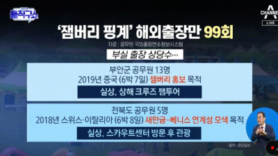 “1171억 어디로?”…책임 떠밀기 잼버리 배우겠다고 크루즈까지…99번 해외출장 공무원 폭로