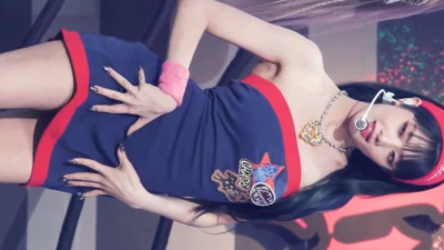 팔 드는 뽀얀 피부 짧은 치마 꿀벅지 여자아이들 민니