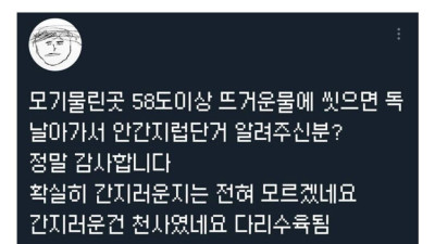 모기 물린곳 간지러울때 꿀팁