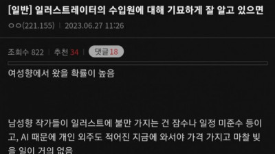   				웹소설 갤러리에서 올라온 여성향 표지 일러의 생태계			