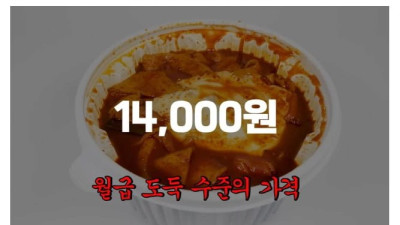 떡볶이 사먹을 돈으로 직접 만들어먹으면 어느정도인지 궁금했던 누나..jpg