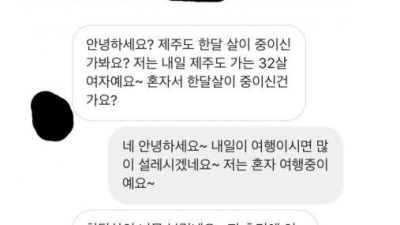   				32살 여자인데 제주도 여행 동행해주시면 안될까요?.jpg			