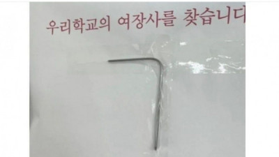   				학교에서 수배중이라는 여중생			