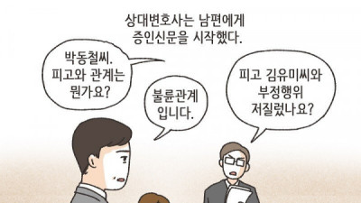   				불륜재판의 공포			