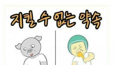   				지킬수 없는 약속			