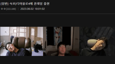   				디아블로 4에 신규몹 추가 확인			