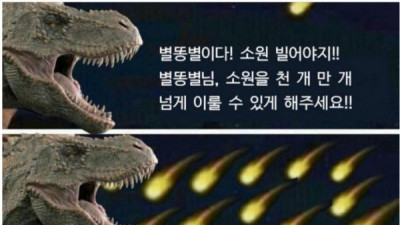   				공룡시대가 멸망한 이유			