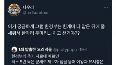   				오늘도 고통받는			