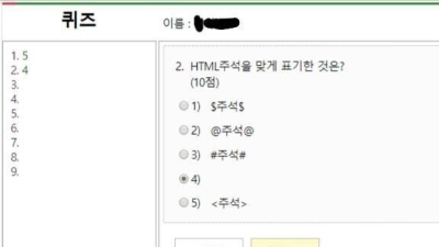   				온라인 코딩시험 대참사			