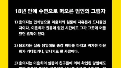 수의대생 실종 사건 근황....(feat. 아버지 책 출간)