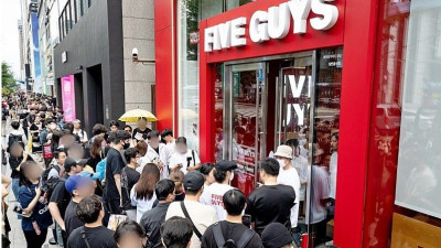 한 때 난리났던 국내 파이브가이즈 근황 