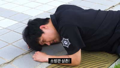 최근 조용했던 소방관삼촌 근황 