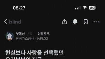 현실보다 사랑을 택했던 블라부부의 지금