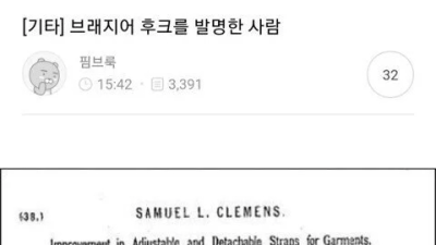 브래지어 개발에 머리가 띵한 여시