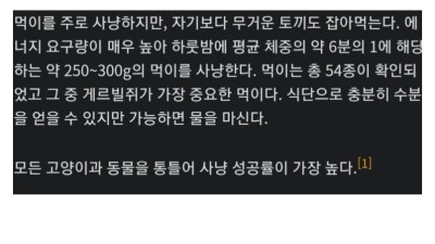 의외로 고양이과 최강 동물