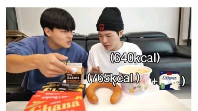 살 안 찌는 남자에게 10000 칼로리 먹여 보기
