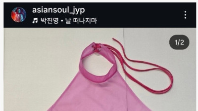 수요 없는 공급 그 자체... 박진영 워터밤 의상