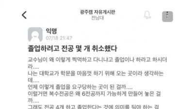 전남대 헤르미온느 최신 근황