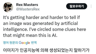 점점 진짜와 구별하기 어려워지는 AI 이미지.JPG