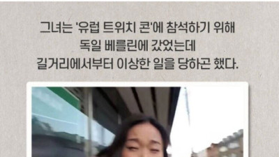 한국인을 잘못 건드린 독일인