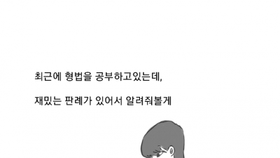 (ㅇㅎ?)재밌는 판례 소개하는.Manhwa