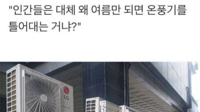 여름에 에어컨 키면 안되는 이유
