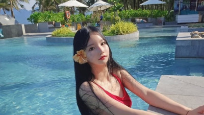 레이싱모델 연지 이런 수영복 참을수없지