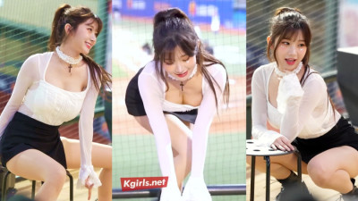 이주은 치어리더 대만에서 레전드 롤린